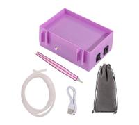 Fravsiu Gem Art Stylos | Stylo de perçage sous vide avec plateau de rangement | Kit d'outils automatiques sans cire pour broderie, dessin, artistes amateurs