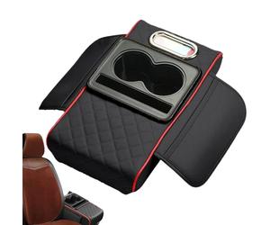 Fravsiu Housse de console centrale, protection d'accoudoir de voiture, housse de console multifonctionnelle, accessoires d'intérieur de voiture, housse de console centrale multifonction avec accoudoir