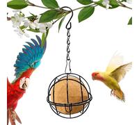 Fravsiu Mangeoire à oiseaux d'extérieur, mangeoire à oiseaux avec boules de graisse - Mangeoire à oiseaux suspendue en plein air, Mangeoire à oiseaux avec boules de sugna d'extérieur, distributeur