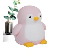 Fravsiu Penguin Lamp - Colorful Night Light, Penguin Decoration, Nightstand Accent Light for Bedroom, Nursery, Bedside, Desktop, Tabletop, Hallway, Toilet, School, Everyday Use