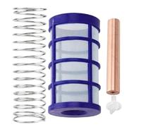 Fravsiu Pool Ionizer Copper, Copper Anode Replacement, Floating Water Cleaner, Spa Maintenance Kit, for Swimming Pool Cleaning Water Handling Spa Care System Mineral Balance 10x6.7x6.7cm