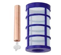 Fravsiu Pool Ionizer Copper, Copper Anode Replacement, Floating Water Cleaner, Spa Maintenance Kit, for Swimming Pool Cleaning Water Handling Spa Care System Mineral Balance 10x6.7x6.7cm