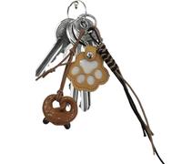 Fravsiu Porte-Clés Collecteur de Poils de Chat,Mémoire pour Animaux de Compagnie Cadeau Symbolique - Mémoire Légère Charm Famille Souvenir Maison Chiot Chaton