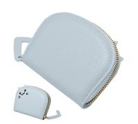 Fravsiu Pu Leather Wallet, Zipper Wallet Card Holder, Cartoon Cat Wallet, Small Change Purse, Portable Card Holder, Cute Coin Purse, Zipper Coin Purse, Pu Leather Coin Purse, Leather Wallet for Cards,