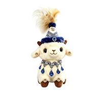 Fravsiu Sheep Plush Keychain Animal Pendant Cute Bag Charm White Accessory