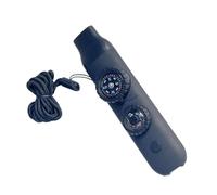 Fravsiu Survival Whistle Compass, Loud Signal Whistle, LED Light Safety Tool, Multi Function Hiking Gear with Temperature Gauge for Mountaineering Camping Rescue Kit Family Friends Use