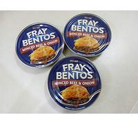 Fray Bentos Lot de 3 tartes en étain pour bœuf haché et oignon