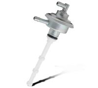 Fraylis Robinet d'essence 15mm avec filtre pour MBK Nitro Derbi Peugeot Trekker Speedfight Vivacity Elyseo Runner Piaggio NRG Typhoon Kymco 2004 Robinet d'essence à dépression réservoir carburateur