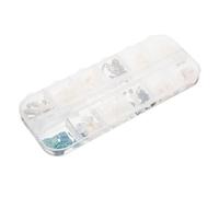 FRCOLOR 1 Boîte De Bijoux Pour Nail Art Applicateur Autocollant Apprêt Strass Pour Ongles Lingettes Anti-Peluches Pour Ongles Breloques À Cuticules Fournitures Pour Ongles