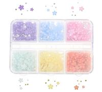 FRCOLOR 1 charmes d'ongles de fleurs pour manucure secrets ongles floraux main decoration ongles nail art décoration charmes de fleurs pour les ongles charmes floraux pour les ongles