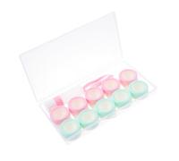 FRCOLOR 1 Coffret Coffret Applicateur Conteneur Organisateur Pince À Épiler Solution Bouteille Étui De Voyage Fourniture De Voyage