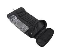 FRCOLOR 1 De Rangement De Maquillage Chic Pochette Portable Trousse De Maquillage en Chenille Porte-pinceaux Étui À Pinceaux De Maquillage Mousqueton pour Dames
