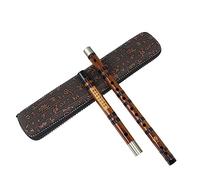 FRCOLOR 1 ensemble Bamboe Portable pour Débutants Kit Initiation C avec Boîte Instrument Traditionnel Chinois Parfait pour Pratique et Éducation Musicale