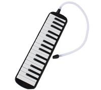 FRCOLOR 1 ensemble Clés Mélodica Professionnelle pour Débutants Instrument Musical pour Garçon Fille et Adultes avec Embout et Tuyau Noir