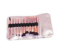 FRCOLOR 1 Ensemble De Pinceaux De Maquillage En Diamant Kits De Maquillage En Strass Pinceaux À Blush Cosmétiques Pinceau De Maquillage En Fibre Artificielle À Long Manche Fard À