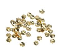 FRCOLOR 1 Ensemble De Rivets À Ongles Breloques Pour Ongles De Cheveux En Autocollants Perles De Pierres Précieuses En Forme De Cœur Anneaux Strass Pierres Précieuses