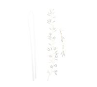 FRCOLOR 1 Ensemble Mariée Diadème De Mariage Cheveux De Mariage Vigne Feuilles De Coiffes Perle Bandeau Pour Filles Perles De Mariée Bande De Cheveux x Toppers x