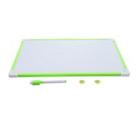 FRCOLOR 1 ensemble Tableau Effaçable Vert Tableau Magnétique Portable pour Garçon Fille et Bureaux pour Dessin et Messages Facile à Nettoyer Utiliser