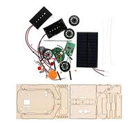 FRCOLOR 1 Ensemble Voiture Télécommandée Solaire DIY pour Garçon Fille Éducatif sans Batterie pour Développement Créatif et Scientifique