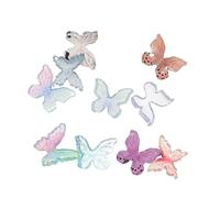 FRCOLOR 1 Jeu Accessoires D'art D'ongle De Ongles Paillettes Charme Kit De Manucure Française Kit D'art D'ongle Point Trousse Mo You Bandes D'ongles En Gel Clou Résine 40 Pièces