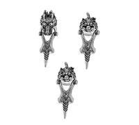 FRCOLOR 1 Jeu Dragon Pour Anneaux Décoratifs Exagérés Design Rétro Accessoire Chic Pour Festivals 3 Pièces