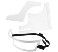 FRCOLOR 1 Jeu hair toppers attrape-tondeuse à barbe rasoir électrique pour homme rasoirs outil de mise en forme de moustache outil de mise en forme de la racine des cheveux Plastique