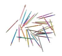 FRCOLOR 1 Jeu Vernis à Ongles Foret à Ongles Pour Sceller Les Cuticules Foret Pour Ongles Mèches à Cuticules Pour Perceuse à Ongles Kits D'ongles Forets à Ongles Para Gel Colorful Diamant