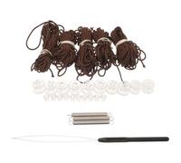 FRCOLOR 1 kit de réparation pour Stores de Camping-Car, kit de | Comprend des cordons en nylon, des fixations, ressorts, bagues et un outil de filetage, stores plissés jour/nuit pour