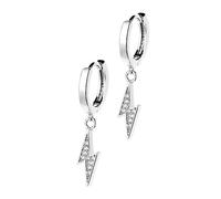 FRCOLOR 1 Paire Boucles D'oreilles Diamant Éclair Anneau Boucles D'oreilles Créoles En or Cerceaux D'or Boules Quies Boucle D'oreille Perle Piercing Au Nez Jaugeage Concert Blanche Cuivre