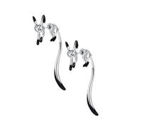 FRCOLOR 1 Paire boucles d'oreilles renard mignon boucle d'oreille pendante pour femme boucles d'oreilles pendantes délicates pour femmes boucles d'oreilles à la mode cuivre argenté blanche