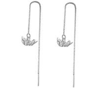 FRCOLOR 1 Paire Câble à longue oreille boucle d'oreille boucles d'oreilles Bijoux pour les femmes bijoux femme cuivre