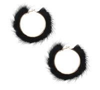 FRCOLOR 1 Paire De Boucles D'Oreilles Pendantes Boucles D'Oreilles Dormeuses En Boucles D'Oreilles Pendantes En Or Boucles D'Oreilles En Peluche Boucles