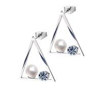 FRCOLOR 1 Paire De Boucles D'Oreilles Triangulaires Pour Femmes Clous D'Oreilles Tendance En Sterling Boucles D'Oreilles Triangulaires Géométriques Bijoux