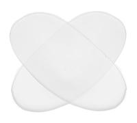 FRCOLOR 1 Paire Épaulières En Silicone Silicium Soutien Soi Pour Mesdames Entraînement Femme Équipé Rose Toujours Épaulettes Amovible Transparent Gel De Silice