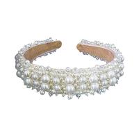 FRCOLOR 1 Pc accessoires de cheveux de mariée Élastiques à cheveux pour femmes bandeau en épingle à cheveux hair charms hair toppers cerceau de cheveux de mariage fermoir à cheveux Textile