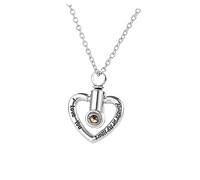 FRCOLOR 1 PC Collier Pendentif Projection Colliers Femmes Collier Drôle Collier Ombre Projetée Collier Femme Collier Amour Collier Créatif Collier