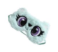 FRCOLOR 1 Pc masque pour les yeux en peluche drôle de sommeil masques couvre-yeux en peluche sleep mask sleeping mask ombre à paupières endormie ombre à paupières drôle chiffon Light Green