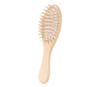 FRCOLOR 1 Pc peigne à coussin en bois cuir chevelu brosse pellicules trousse sourcil poil massage brosse à cheveux coussin peigne à cheveux coussin masseur peigne Bambou