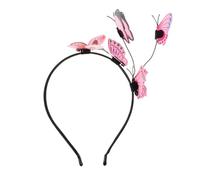 FRCOLOR 1 Pc pince à cheveux brosse sèche-cheveux style charmes de cheveux pour les tresses spa jolies épingles à cheveux femmes Bandeau pour demoiselle d'honneur rose