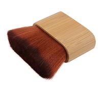 FRCOLOR 1 Pc Pinceau à poudre avec manche en bois pinceaux de maquillage pour le visage brosse décolleté salon makeup brushes hair charms brosse à cheveux de salon brosse de coiffure
