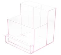 FRCOLOR 1 Pc Support De Stockage De Broyeur Verser Conseil Présentoir à Ongles Trousse à Ongles Perceuse à Ongles Pour Ongles En Gel Poignée Clou Lumière Ponceuse à Ongles Plastique Rose