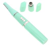 FRCOLOR 1 Pc Tondeuse à Sourcils Électrique Suppression Gel Dissolvant Enfile-cheveux Kit De Bouton Soin Du Visage Touche Cuir Chevelu Incarné Green Abdos