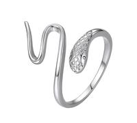 FRCOLOR 1 Pièce bague serpent anneau pour bague femme hip-hop créative bijoux femme décor de de doigt de bijoux de fête accessoire de danse