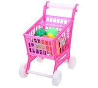 FRCOLOR 1 pièce Chariot de Courses Simulé pour Garçon Fille Éducatif Caddie de pour Garçons et Filles Design Attrayant et Pratique pour Petits Jeux Imitation