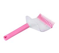 FRCOLOR 1 Pièce peigne de coupe bang haircut brosse à cheveux peigne à queue de rat peigne de décoloration tondeuses à cheveux peignes peigne coupe frange peigne bang pour couper rose