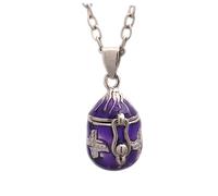 FRCOLOR 1 Pièce Souhaignant Le Pendentif Collier Animal De Compagnie Mémorial Souvenir De Cendres Pour Animaux De Compagnie Pendentif Commémoratif Cuivre Violet,mauve