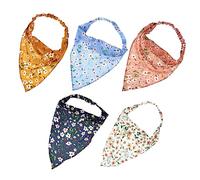 FRCOLOR 10 Pièces bandeau triangulaire bandeaux de yoga pour femmes bandana femme hair charms hair toppers foulard pour cheveux écharpe de cheveux femmes foulard à cheveux triangle