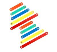 FRCOLOR 10 pièces Blocs Éducatifs Puzzle Géométrique Construction Apprentissage Mathématiques Garçon Fille Activités Ludiques Familiales
