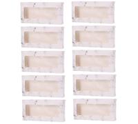 FRCOLOR 10 Pièces Boîtes boîtes à cils décoratives liaison et scellant étui de voyage pour cils fouetter kit de cils faux cils petit conteneur de cils petits organisateurs de cils carton