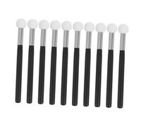FRCOLOR 10 Pièces bouffée d'éponge pinceau à la fodation éponges de maquillage pour mélange Sponge mélange de maquillage pinceau correcteur éponge mini blender manche en bois